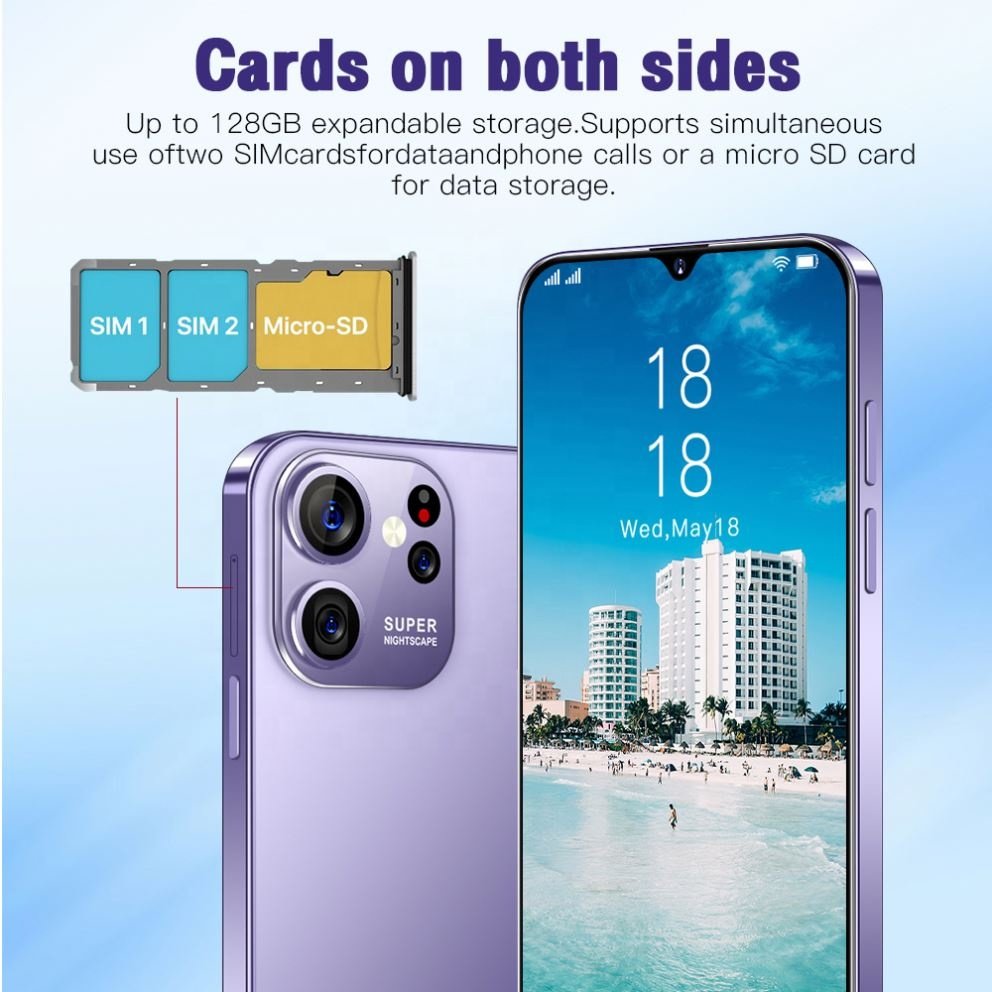 Fast Delivery 5g Android Cell Phone Keyboard 10 Core Dual Sim Card 3g&4g Smartphone Camera Mobile Phones